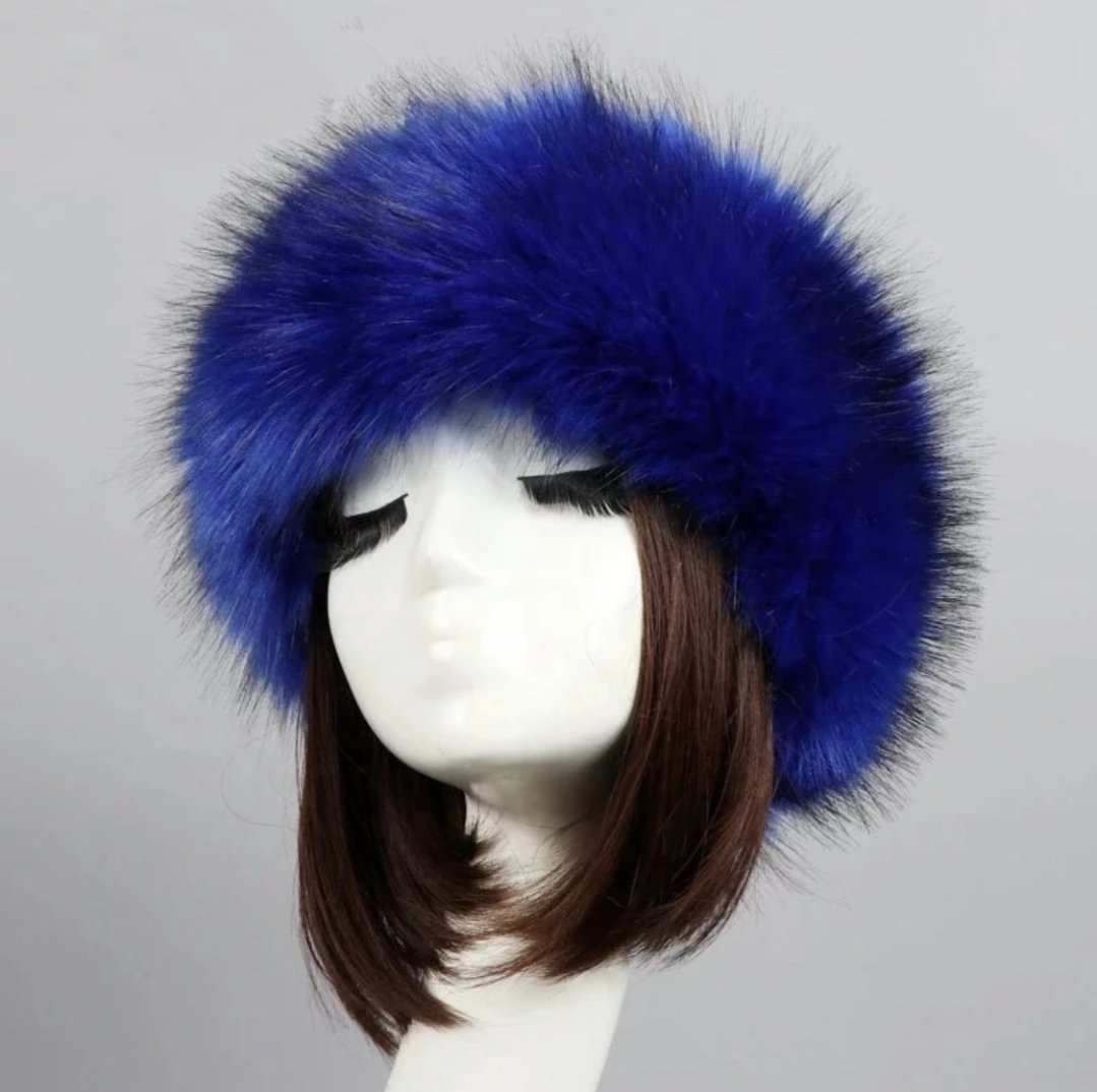 Plush Fur Ear Band - product photo