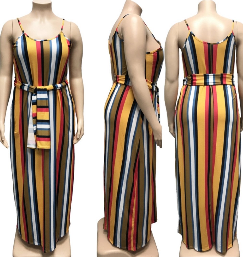 Sunset Stripe Maxi - product photo
