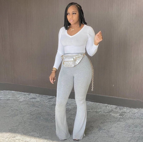 Cloud Flare Pants - front view